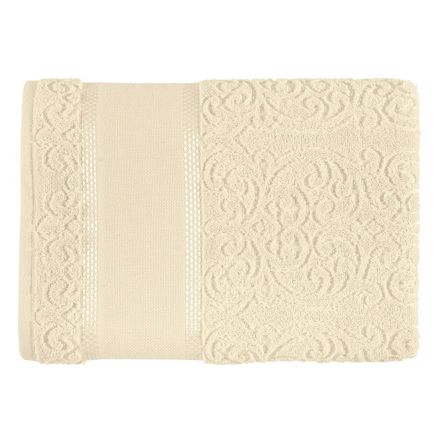Toalha de Rosto Para Bordar Karsten Melina II Natural