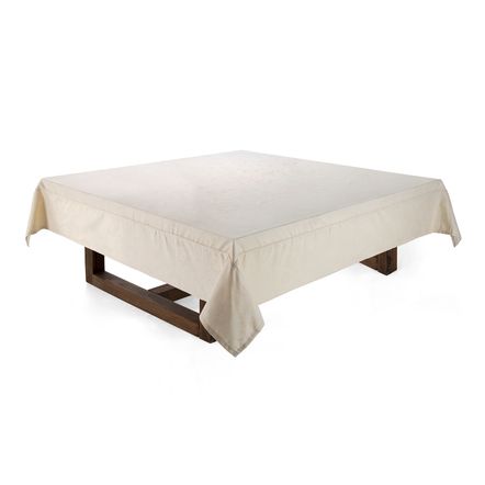 Toalha de mesa Quadrada Karsten 8 lugares Celebration Sienna Natural