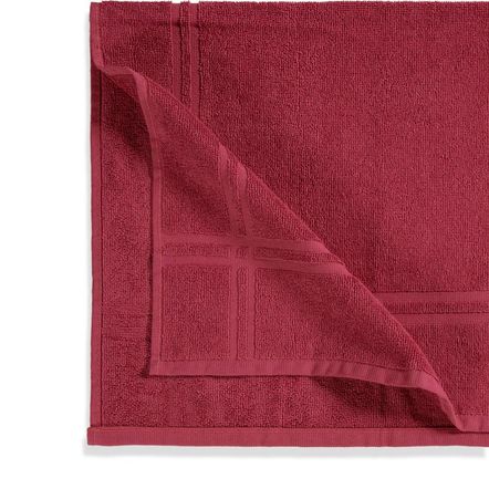 Toalha de Piso Karsten 100% Algodão Metrópole Rosa Málaga