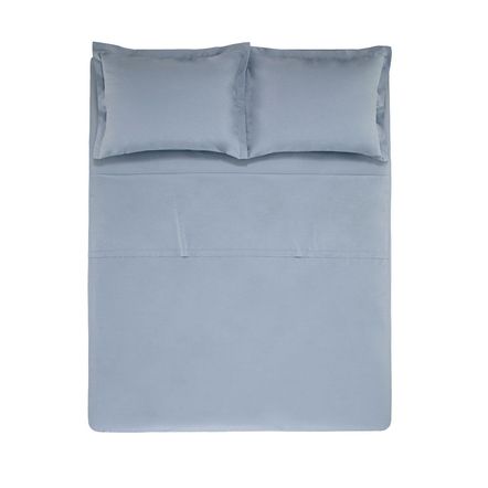 Jogo de Cama Queen Karsten 180 Fios Percal 100% Algodão Liss Allure