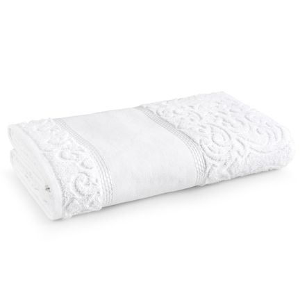Toalha de Banho para Pintar Karsten Melina Branco