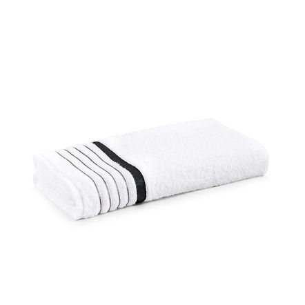 Toalha de Rosto Karsten Otto Branco/Cinza