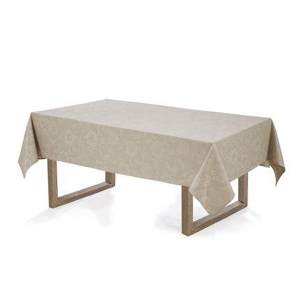 Toalha de mesa Retangular Karsten 6 lugares Celebration Sienna Noz Moscada
