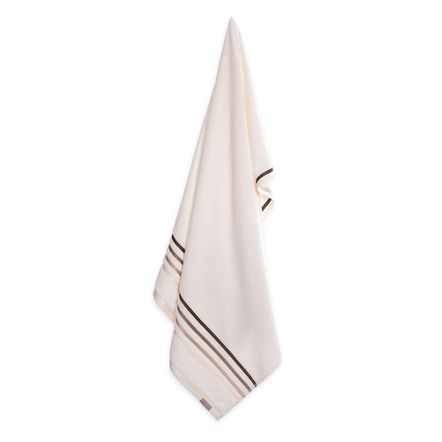 Toalha Banhão Karsten Fio Penteado Lumina Ivory/Marrom
