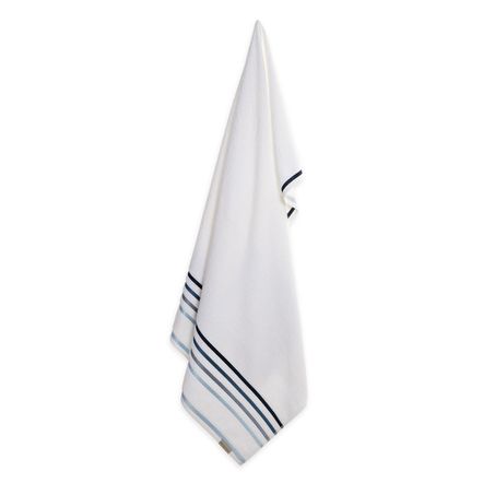 Toalha Banhão Karsten Fio Penteado Lumina Branco/ Azul