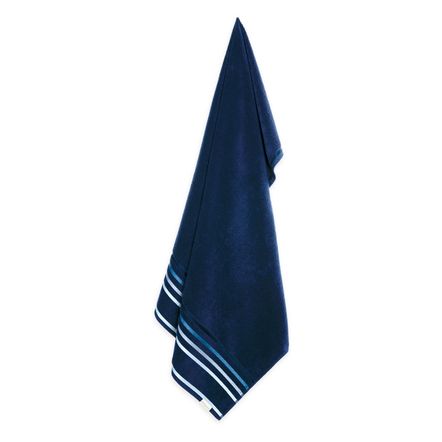 Toalha de Banho Karsten Fio Penteado Lumina Náutico/ Azul