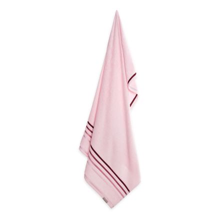 Toalha de Banho Karsten Fio Penteado Lumina Marshmallow/Rosa
