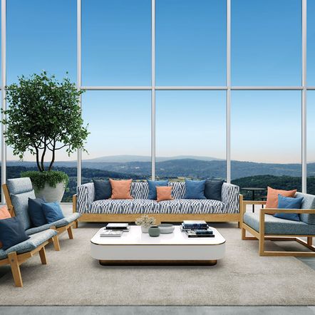 Tecido Acquablock Interno Karsten Impermeável Linsper Azul