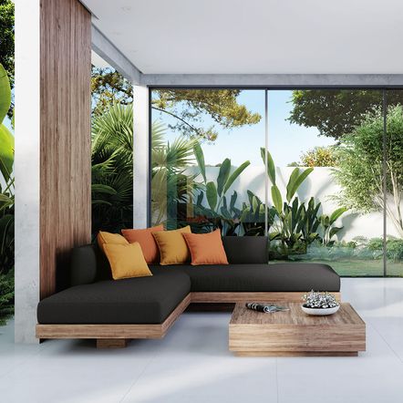 Tecido Acquablock Interno Karsten Impermeável Garbo Preto