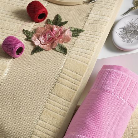 Toalha de Banho Para Bordar Karsten Stella Kiwi