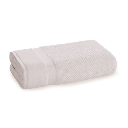 Toalha de Banho Karsten Fio Penteado Milenium Branco