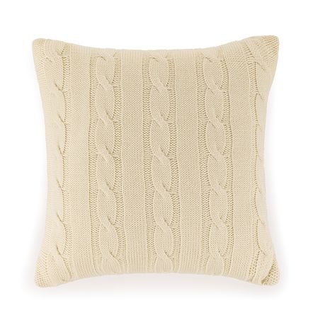 Almofada decorativa Karsten Quadrada Ane Off White