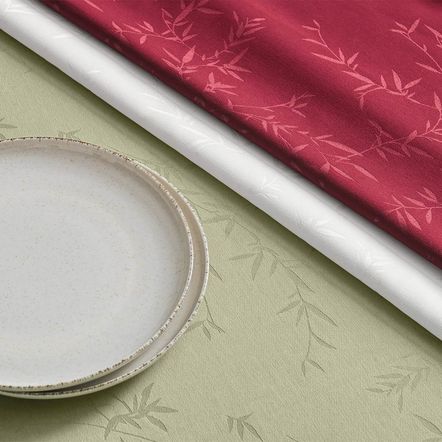 Toalha de Mesa Quadrada Karsten 8 Lugares Celebra Veríssimo Alecrim