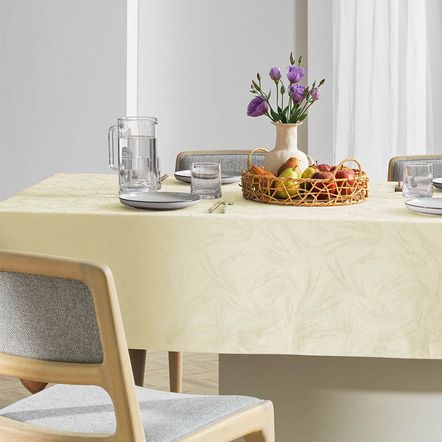 Toalha de Mesa Quadrada Karsten 8 Lugares Sempre Limpa Urban Natural