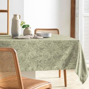 Toalha de Mesa Retangular Karsten 6 Lugares Dominic Alecrim