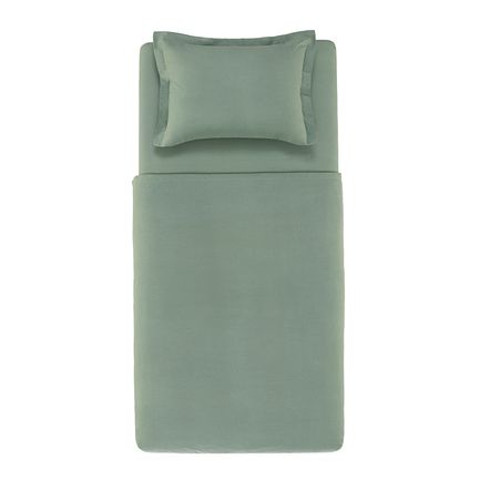 Jogo de Cama Solteiro Karsten 180 Fios Percal 100% Algodão Liss Malva