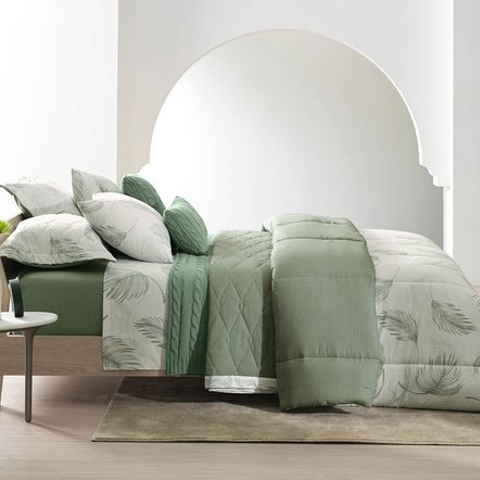 Jogo de Cama Queen Karsten 150 Fios Percal 100% Algodão Viana