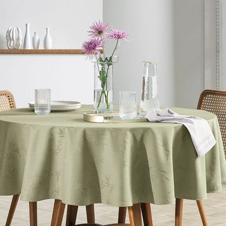 Toalha de Mesa Retangular 8 Lugares Easy Wash Veríssimo Alecrim