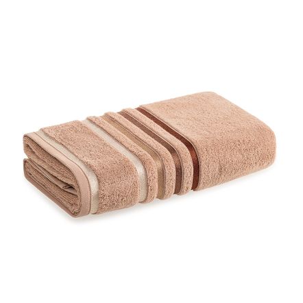 Toalha de Banho Fio Penteado Lumina Deserto/Ferrugem
