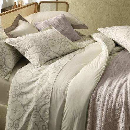 Jogo de Cama Casal 200 Fios 100% Algodão Ravena