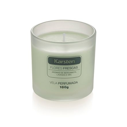 Vela Perfumada Flores Frescas 180g