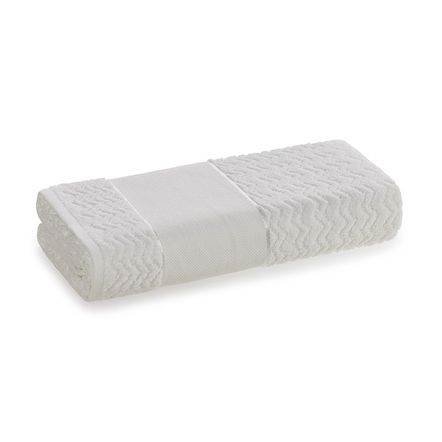 Toalha de Rosto Para Pintar Verona Branco
