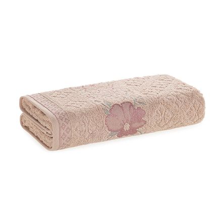 Toalha de Banho Fio Cardado Yuna Rosê