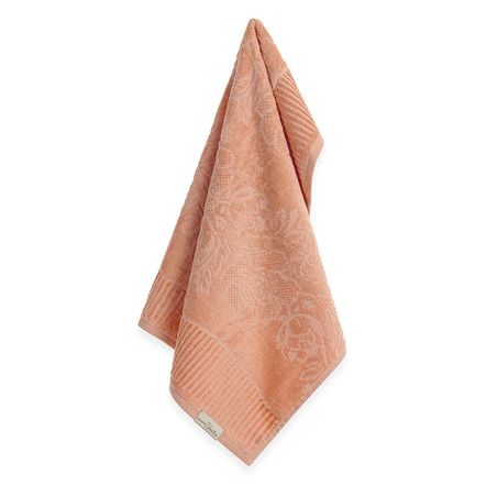 Toalha de Rosto Fio Penteado 100% Algodão Grace Coralina