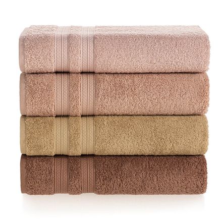Toalha de Banho Fio Penteado 100% Algodão Unika Sienna
