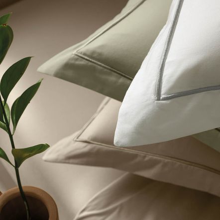 Jogo de Cama King 200 Fios Percal 100% Algodão Deliz Grão/Bege