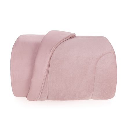 Edredom Fleece 180 Fios King Zart Rosé