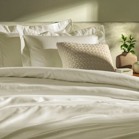 Capa de Duvet Solteiro 270 Fios 100% Algodão Alba Champagne