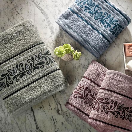 Toalha de Banho Fio Cardado Láurea Mineral