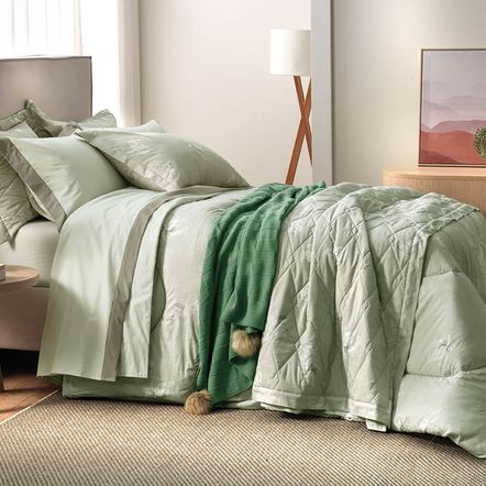 Edredom King 200 Fios 100% Algodão Mauren