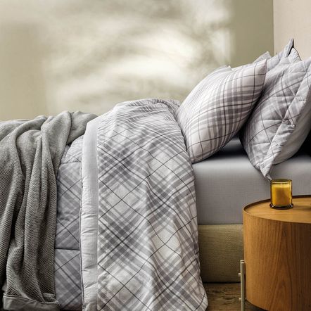 Edredom Casal 160 Fios 100% Algodão Pierre