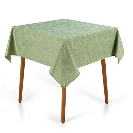 Toalha de Mesa Quadrada 4 Lugares Tilia Menta
