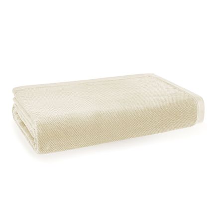 Manta de Microfibra King Prades Marfim