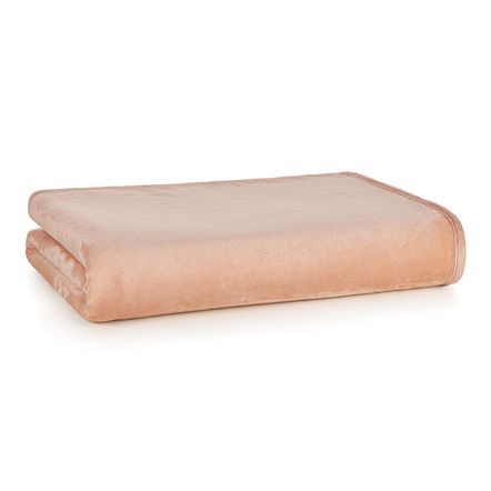 Cobertor Queen Peluciado Belmond Blush