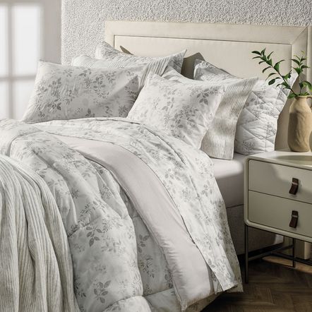 Jogo de Cama Queen 100% Algodão Acácia