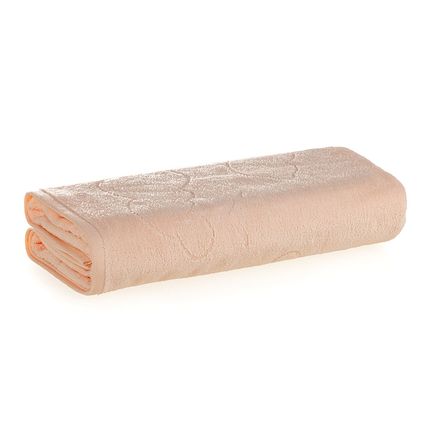 Toalha de Banho Infantil 100% Algodão Vick Salmão