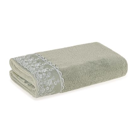 Toalha Banhão Fio Penteado 100% Algodão Antônia Bruma/Mineral