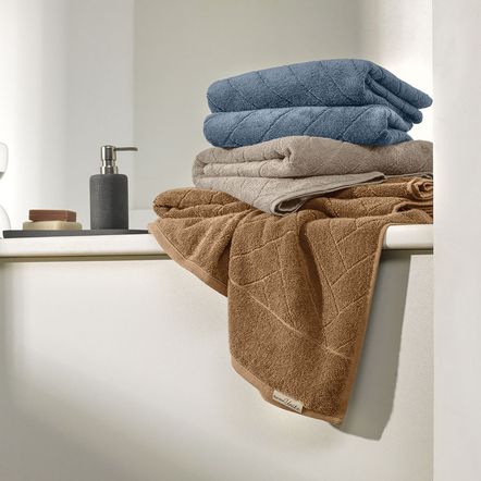 Toalha Banhão Fio Penteado 100% Algodão Aspen Azul Sereno