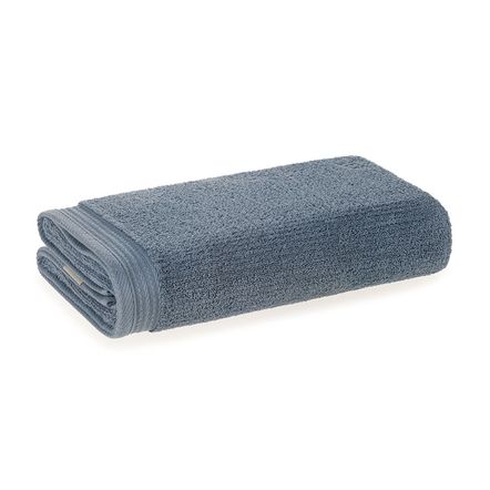 Toalha de Rosto Fio Penteado 100% Algodão Imperial Azul Sereno