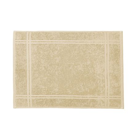 Toalha de Piso Fio Cardado 100% Algodão Metrópole Vanilla