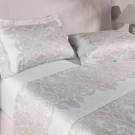 Jogo de Cama Queen 270 fios 100% Algodão Lemos Branco