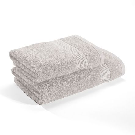 Jogo de Banho e Rosto Antimicrobiano Hera Branco