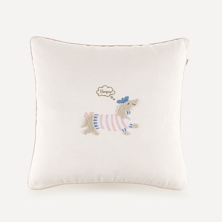 Almofada Infantil 45cm X 45cm 200 Fios 100% Algodão Jolie