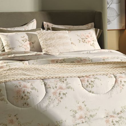 Jogo de Cama Queen 100% Algodão Nice