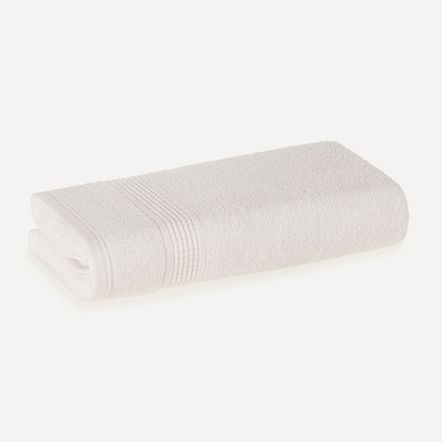 Toalha de Academia Fio Penteado 100% Algodão Hera Branco