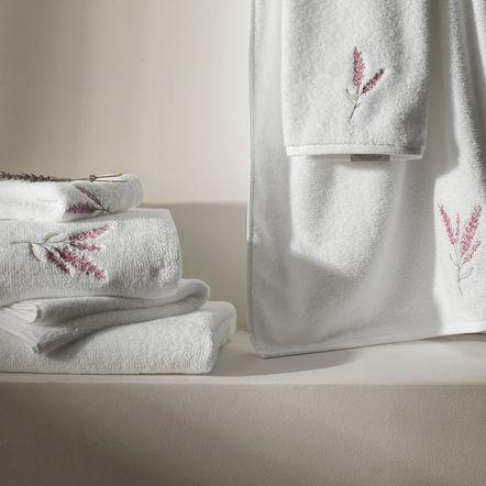 Toalha de Banho Fio Penteado 100% Algodão Arabella Branco